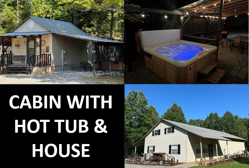 Cabin and House Combo Property in Tellico Plains, Tennessee